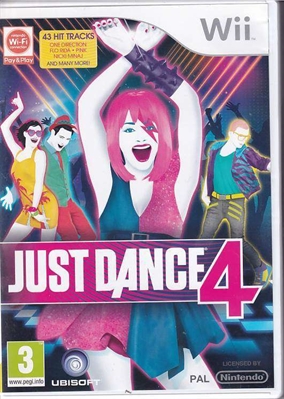 Just Dance 4 - Nintendo Wii (B Grade) (Genbrug)